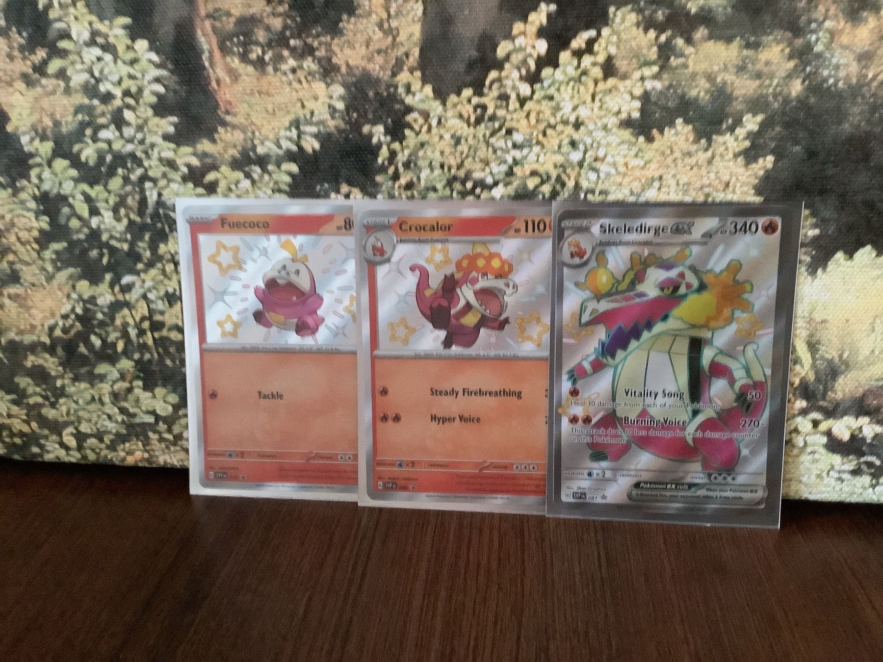 Pokémon Carte collezionabili: Skeledirge shiny evolution line – Usato da Zürich venduto da rom_sh2h