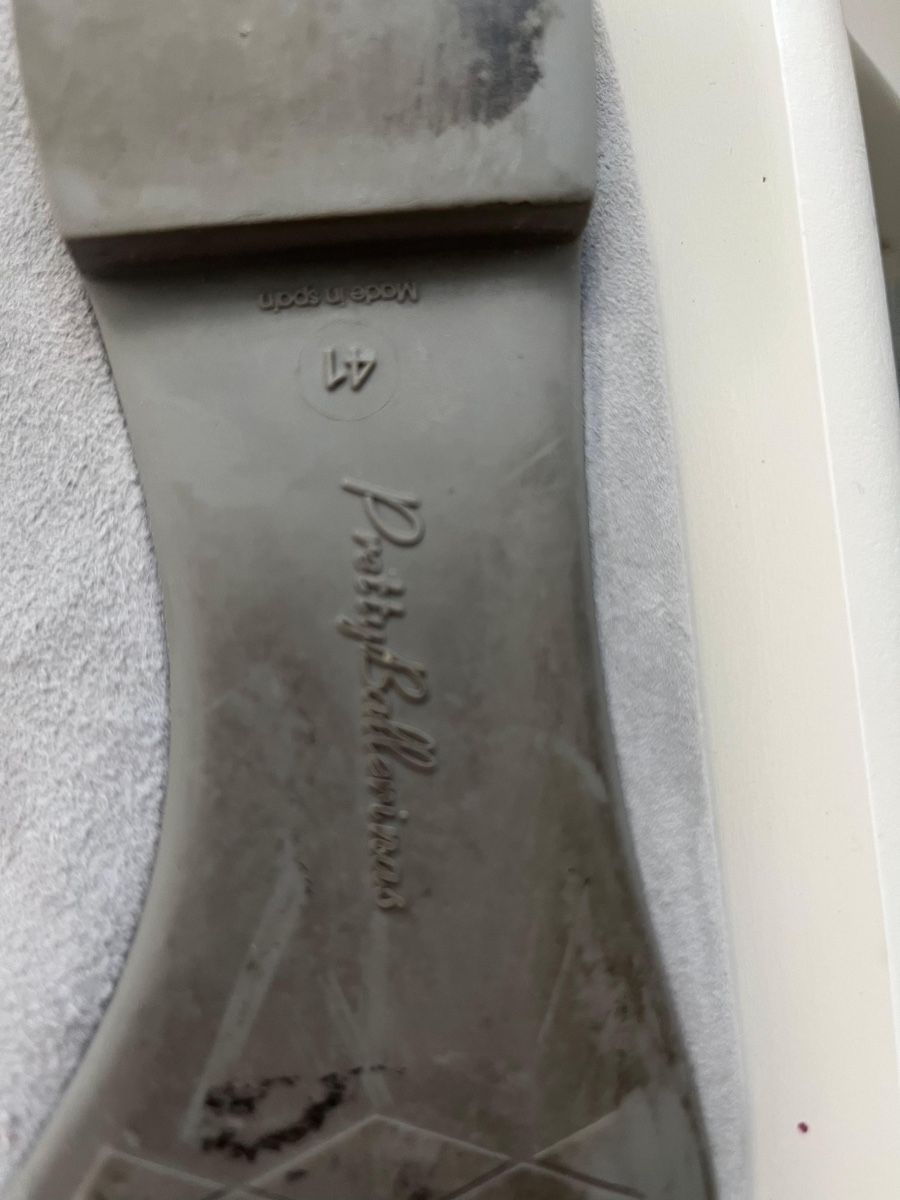 Damenschuhe: Pretty Ballerinas Grey SuedeSize 41 – Gebraucht aus Genève von gvokiii 2