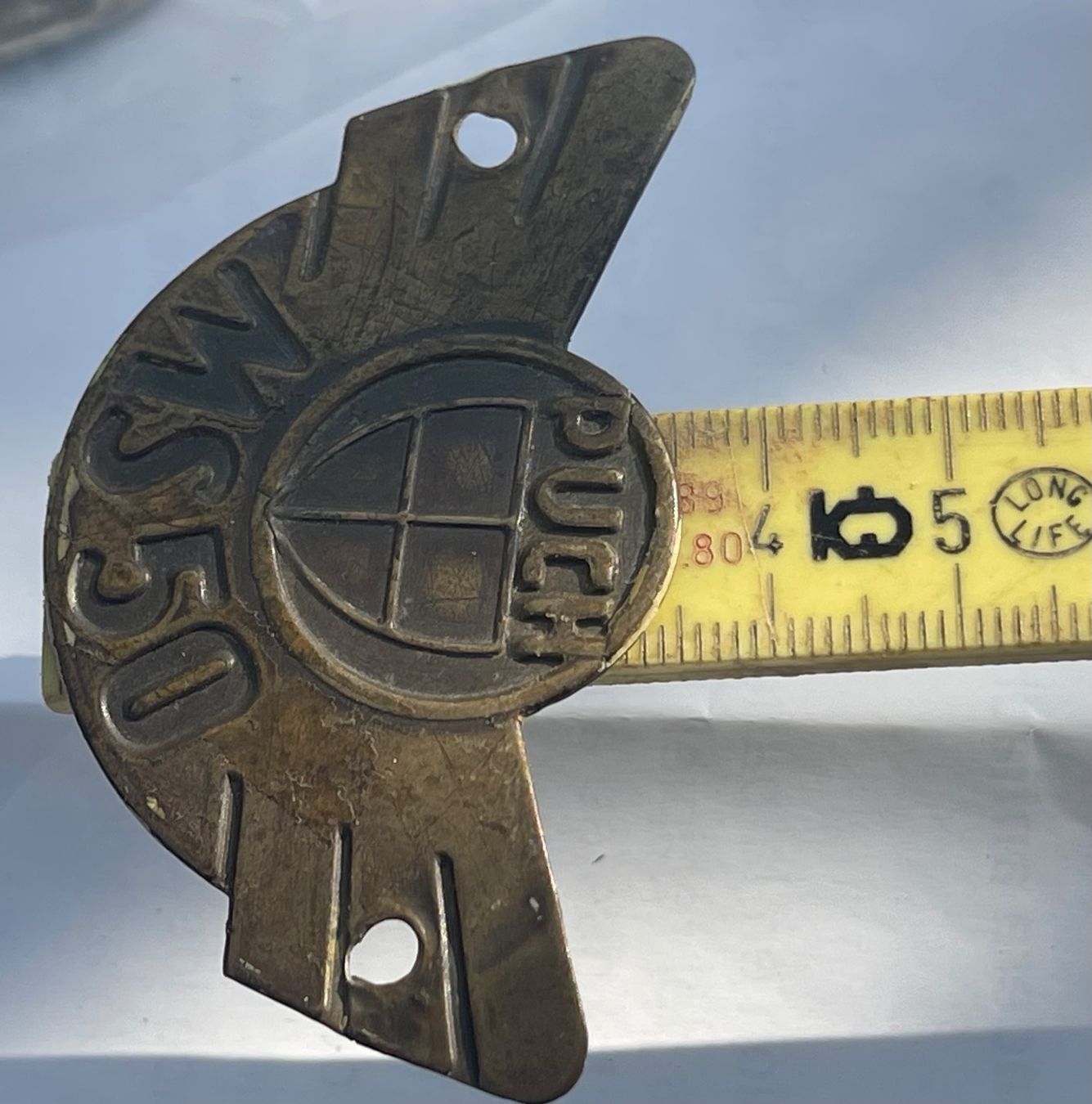 Puch Insegne: Emblem  Puch MS 50 Töffli Logo , selten – Usato da Basel venduto da TOMFAN 4