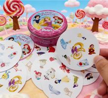 Dobble:Kartenspiel-Disney Prinzess-Familienspass-Reflexe