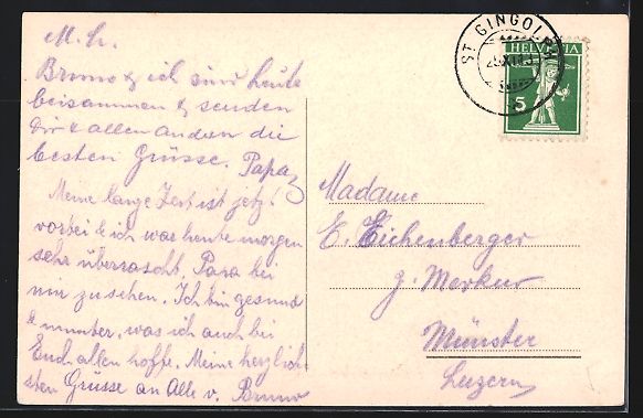 Cartes postales: AK Saint-Gingolph, Vue générale, 1913 – D'occasion à Berlin par bartko-reher 1
