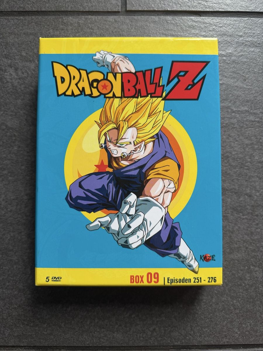 Tutti i DVDs: Dragon Ball Z DVD Box 09 – Usato da Zürich venduto da cENS0R