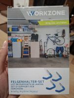 Lot de 4 supports de jantes Workzone charge 30 kg neufs