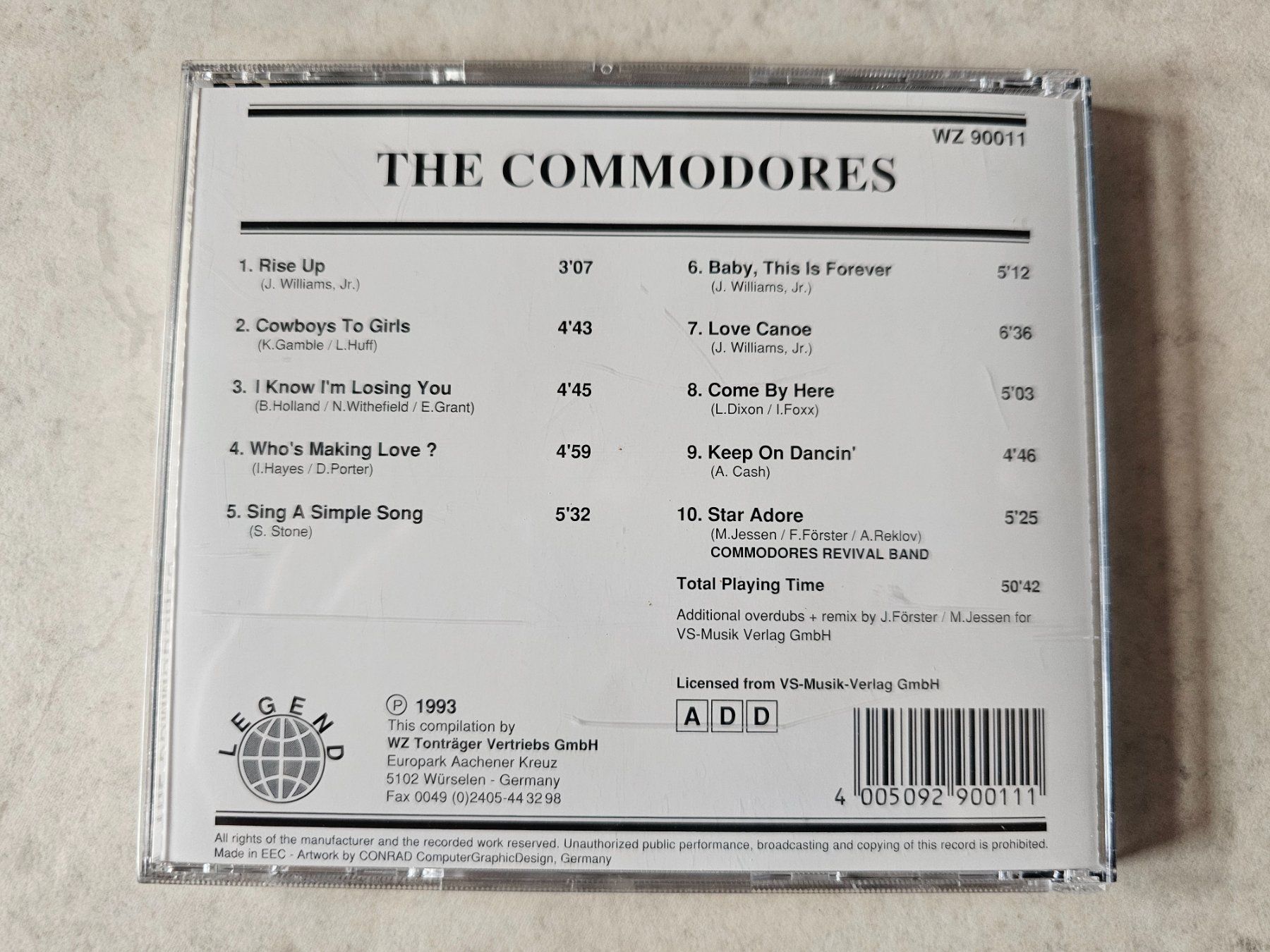 CD: The Commodores  -  The Commodores – Usato da Schneisingen venduto da backstore24 1