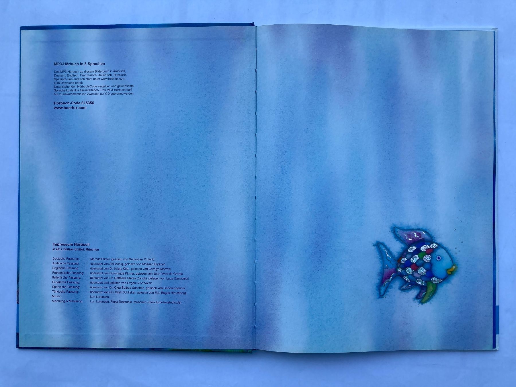 Livres: DER REGEBOGENFISCH - THE RAINBOW FISH – Neuf (Voir description) à Bubendorf par Alpenheidi 2