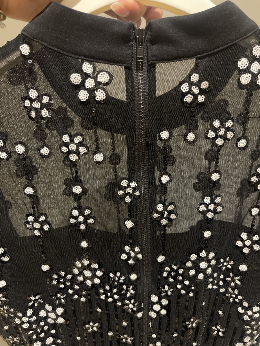 Self-Portrait Kleider: Self-Portrait Kleid schwarz Blumenmuster Grösse 12 – Neu (gemäss Beschreibung) aus Bassersdorf von Ni0na 2