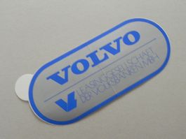 Abziehbild Kleber ca. von Jahr 1980 Automarke Volvo