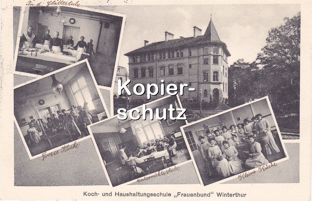 Winterthur - Koch- u. Haushaltungsschule "Frauenbund" /aH | Kaufen auf ...