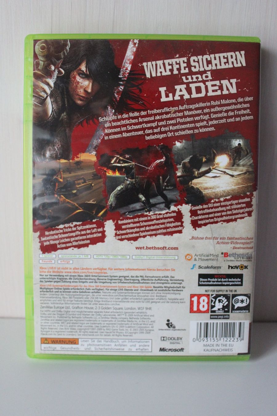 Giochi: WET - XBOX 360 / XBOX360 – Usato da Ebertswil venduto da Ricogoeritz 1