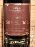 2007 Castillo San Simón, Jumilla