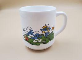Mug Arcopal Les Schtroumpfs vintage 1985