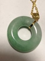 Birmanische jadeite Kette