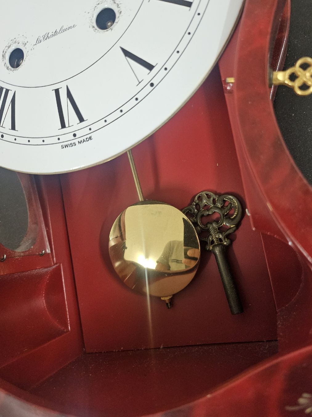 Bucherer Orologi da terra & Orologi da parete: Wanduhr Pendeluhr mit Sockel Bucherer  – Usato da St. Gallen venduto da Cocos_Ricardo 7