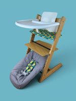 Stokke® Tripp Trapp inkl. Babyset, Kissen, Tray & Newborn