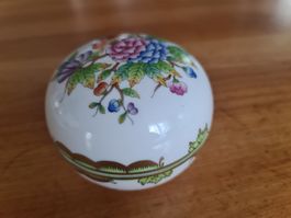 Herend Porzellan Deckeldose Queen Elisabeth 