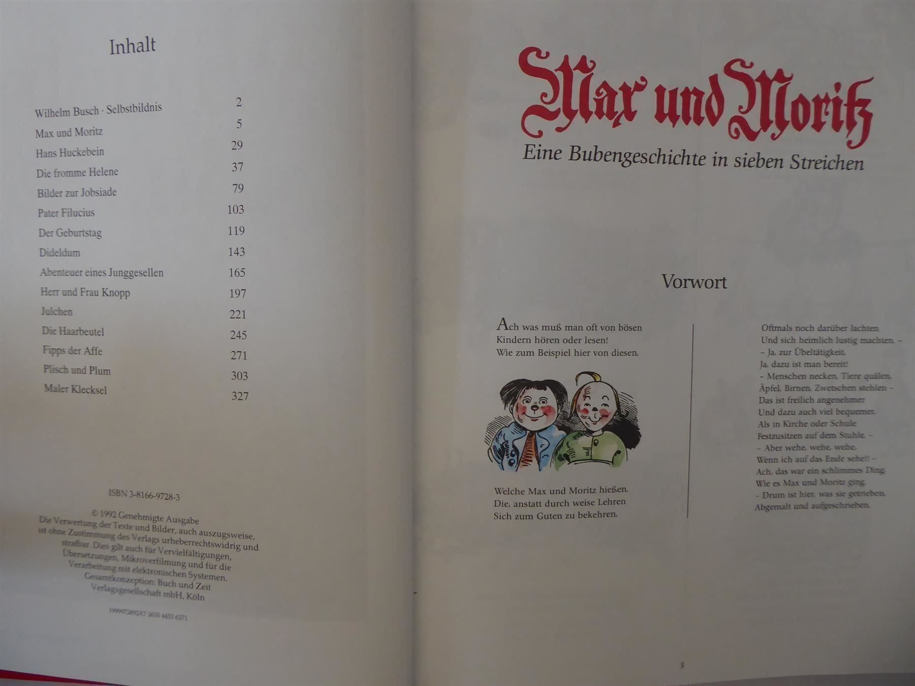 Libri: Das Schönste von Wilhelm Busch, neuw. – Nuovo (secondo la descrizione) da Turbenthal venduto da TopToys 1