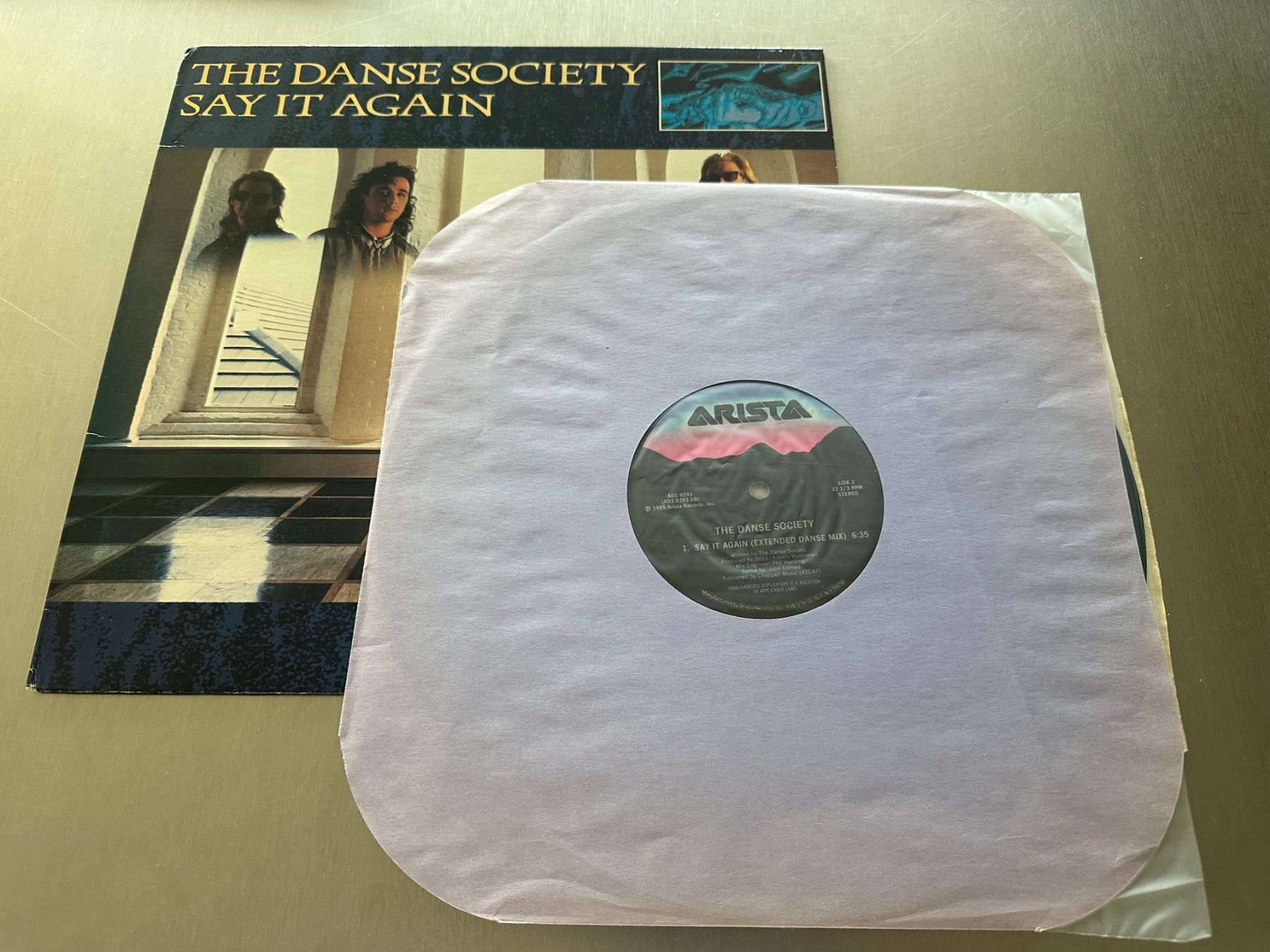 Schallplatten: THE DANSE SOCIETY 12 SAY IT AGAIN – Gebraucht aus Sion von jaipur1401 2