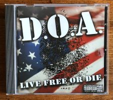 D.O.A. – Live Free Or Die CD, HC Punk