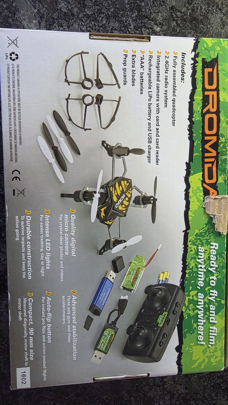 RC Kits de montage: Dromida Kodo Micro Quadcopter RTF mit Kamera – D'occasion à Grüningen par scotus82 1