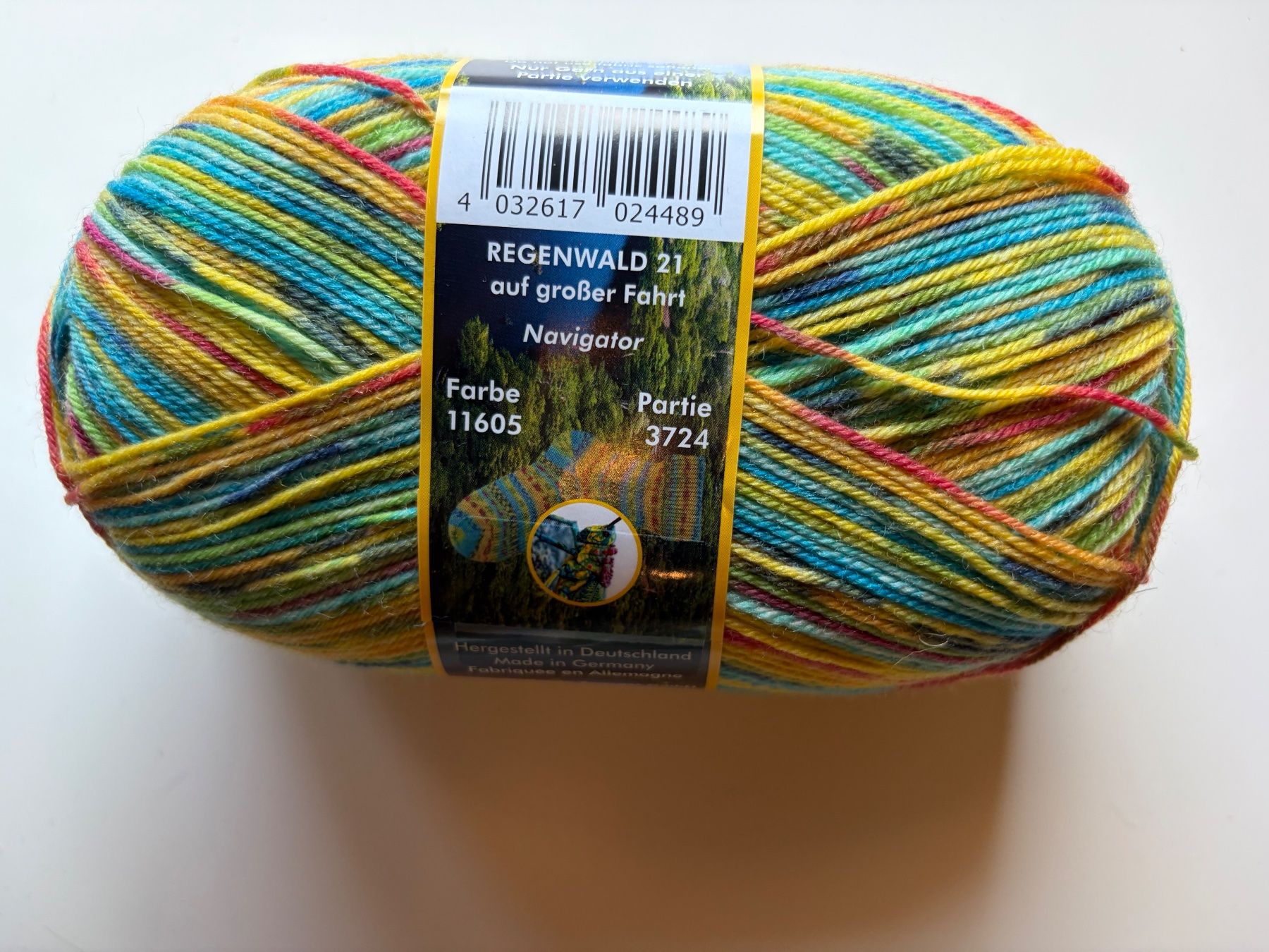 Laine: 1Knäuel Opal Sockenwolle – Neuf avec emballage d'origine à Büsserach par bor_s88m 1
