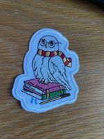 Harry Potter Eule Hedwig Fantasy Hogwarts Patch Aufnäher
