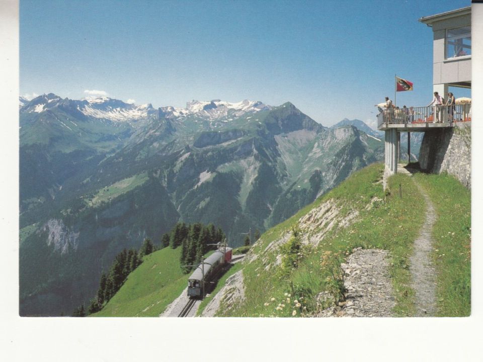 Ansichtskarten: Schynige Platte ca. 1970 – Gebraucht aus Bürglen TG von StampGraf