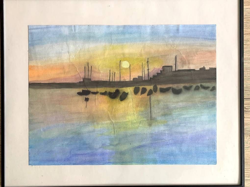 Gemälde: Aquarell Bild – Gebraucht aus Riehen von Rodiba