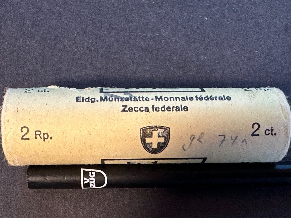 Original-Rolle 2 Rappen 1974 (Gebraucht) in für CHF 3 – mit Lieferung ...