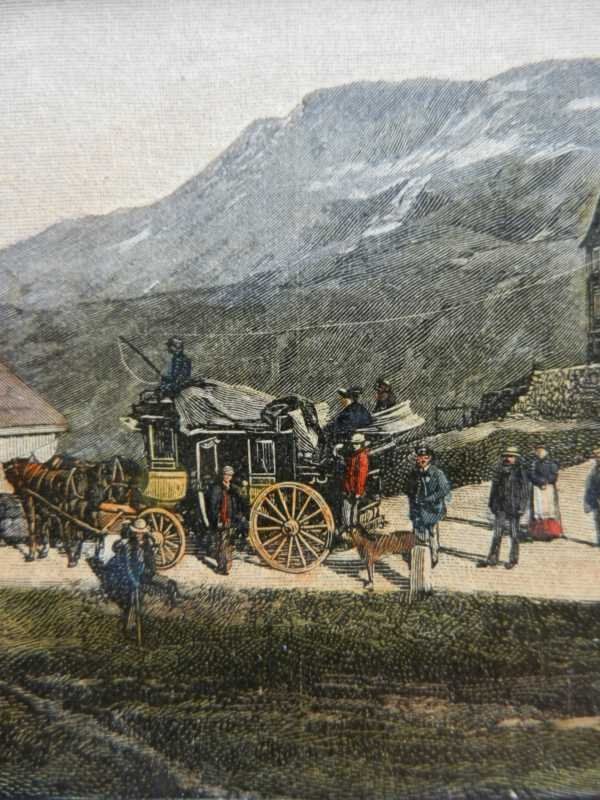 Stiche: Bergpost auf der Furka – Gebraucht aus Risch von Rischli15 5