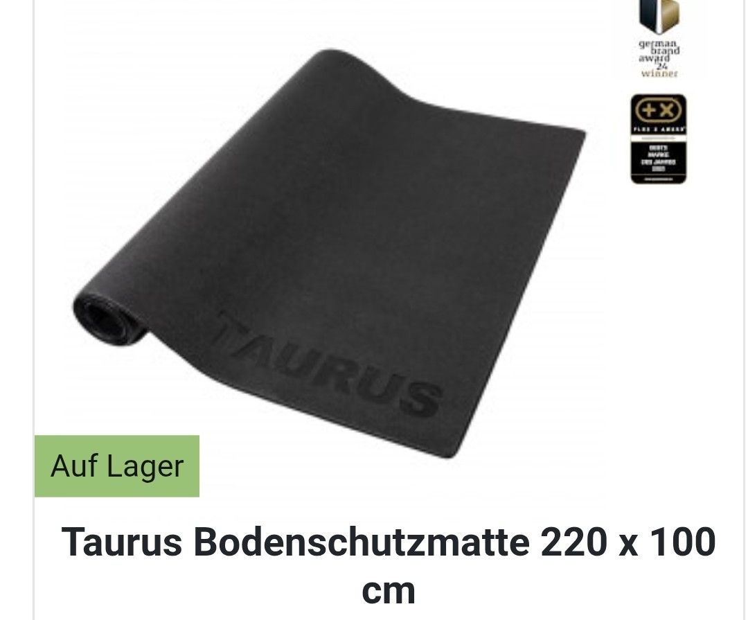 Taurus Bodenmatten: Bodenschutzmatte TAURUS 220 × 100 cm – Gebraucht aus Sempach Station von Schwand1