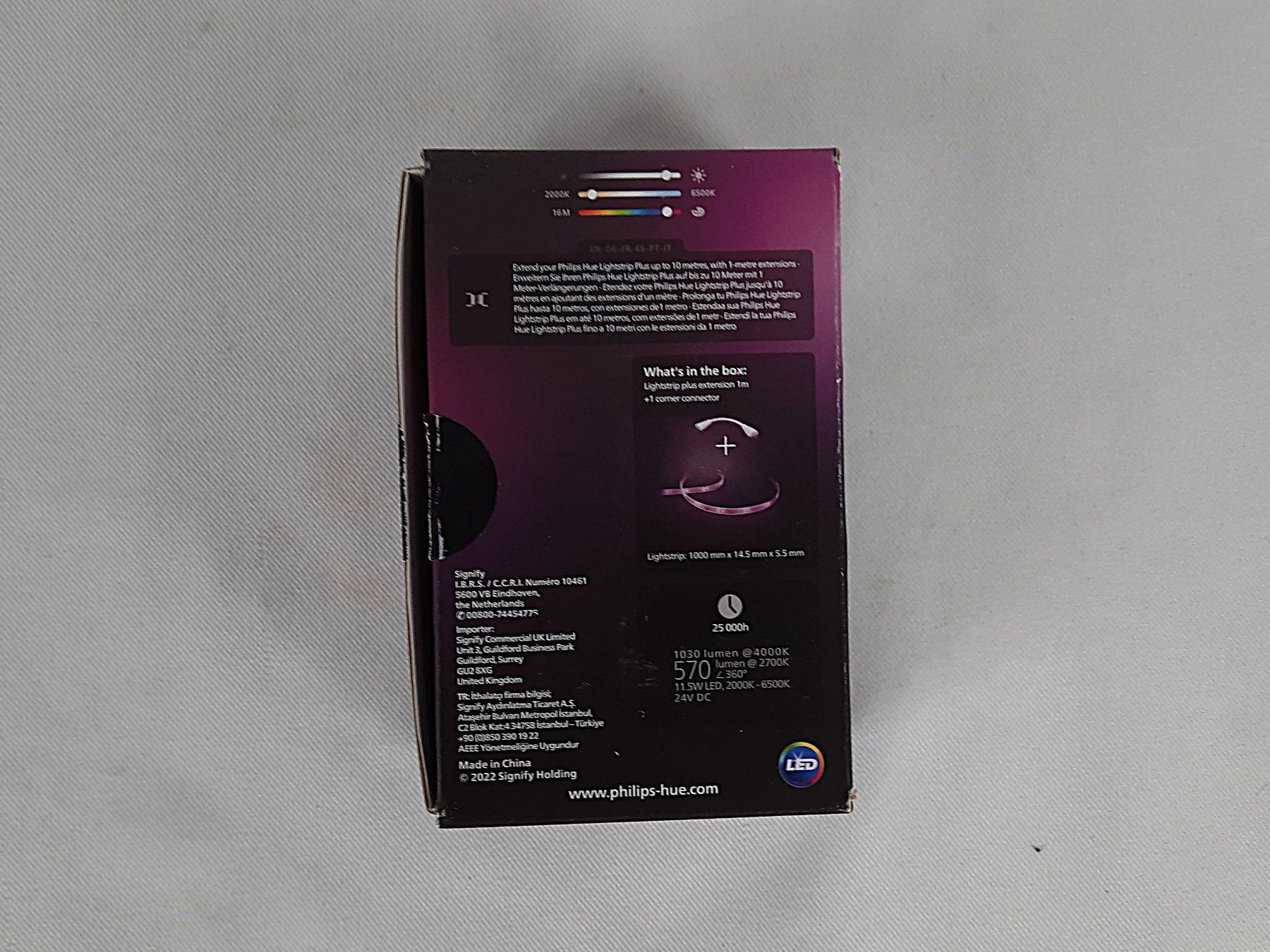 Philips Ghirlande e barre luminose: PHILIPS Hue Lightstrips BT Erweiterung – Nuovo (secondo la descrizione) da Beinwil am See venduto da Restwert_Beinwil 3