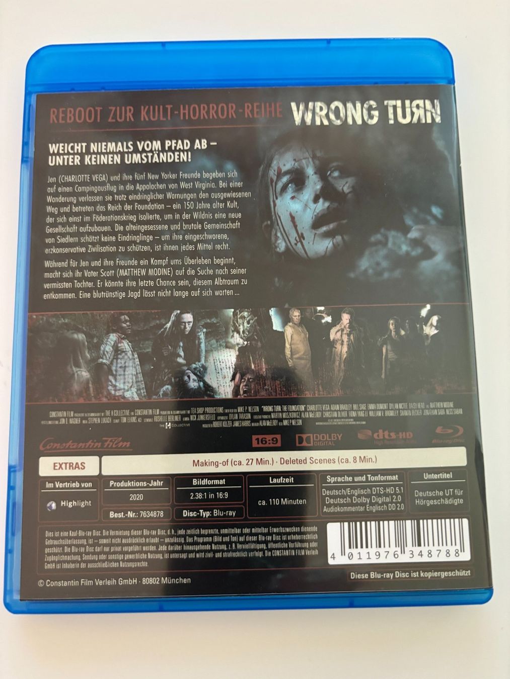 Alle DVDs: WRONG TURN - The Foundation - Reboot 2021 – Gebraucht aus Luzern von cole.trickle 1