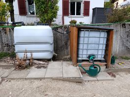 Wassertank 1100 Liter und 1000 Liter