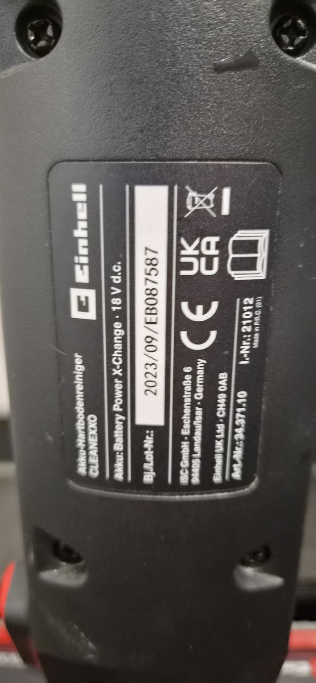 Einhell Aspirapolveri & Accessori: Einhell CLEANEXXO Hartbodenreiniger – Usato da Buochs venduto da Cantun 3