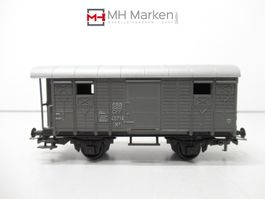 Kleinbahn 302 gedeckter Güterwagen der SBB CFF FFS grau DC