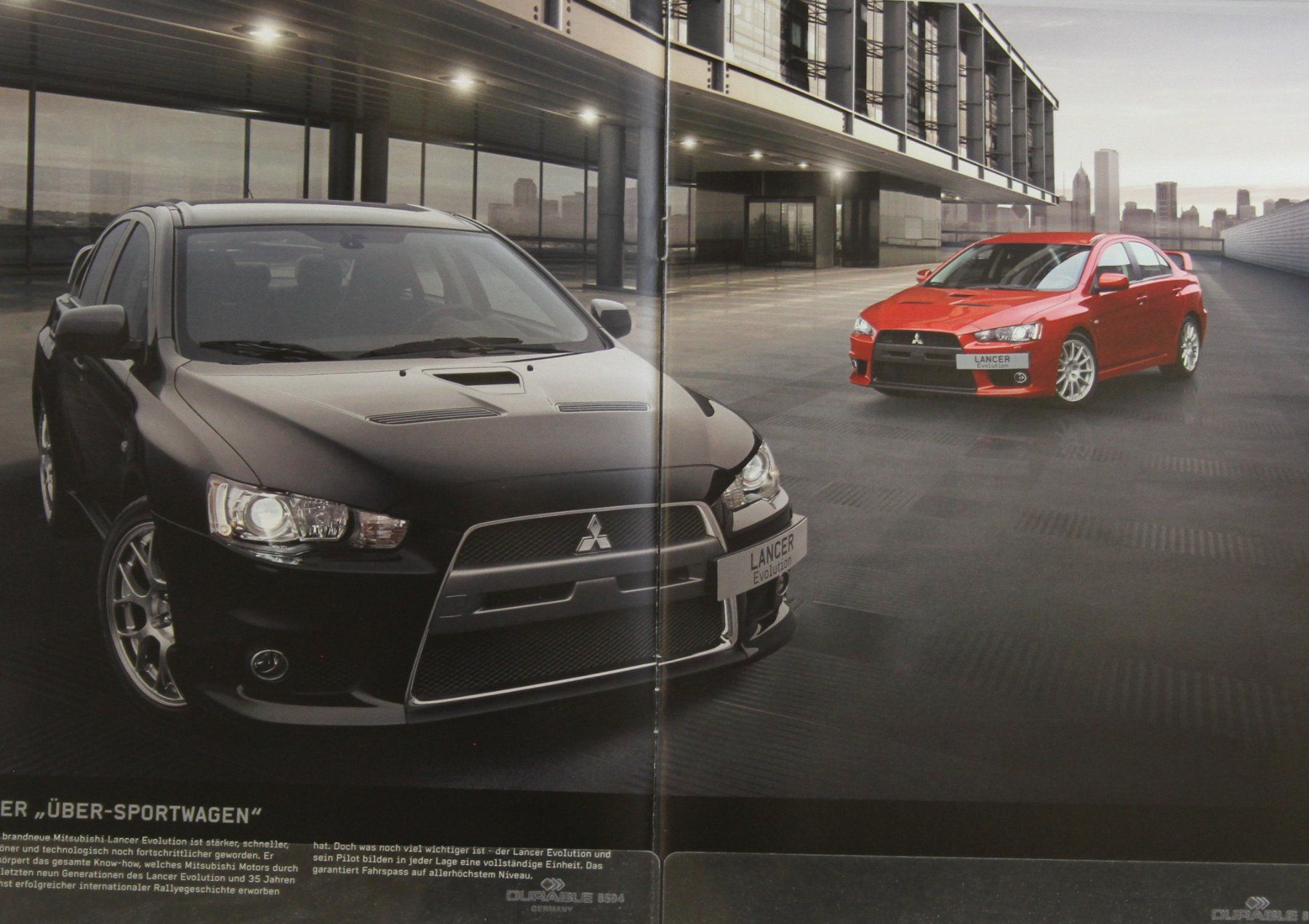 Mitsubishi Dokumente: PROSPEKT | MITSUBISHI LANCER EVOLUTION - X | AB 02.2008 – Gebraucht aus Unterägeri von GIGOLOLIT 1