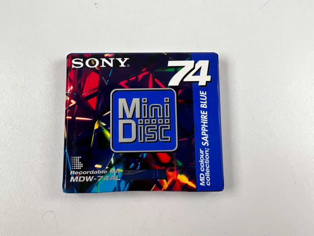 SONY 74 Mini Discs Neu in OVP Sapphire Blue Kaufen auf Ricardo