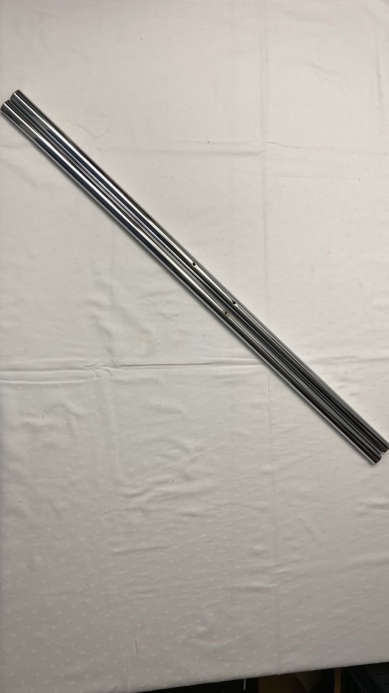 USM Scaffali: 2 USM Haller Rohre 48 cm – Usato da Dietikon venduto da Rima57