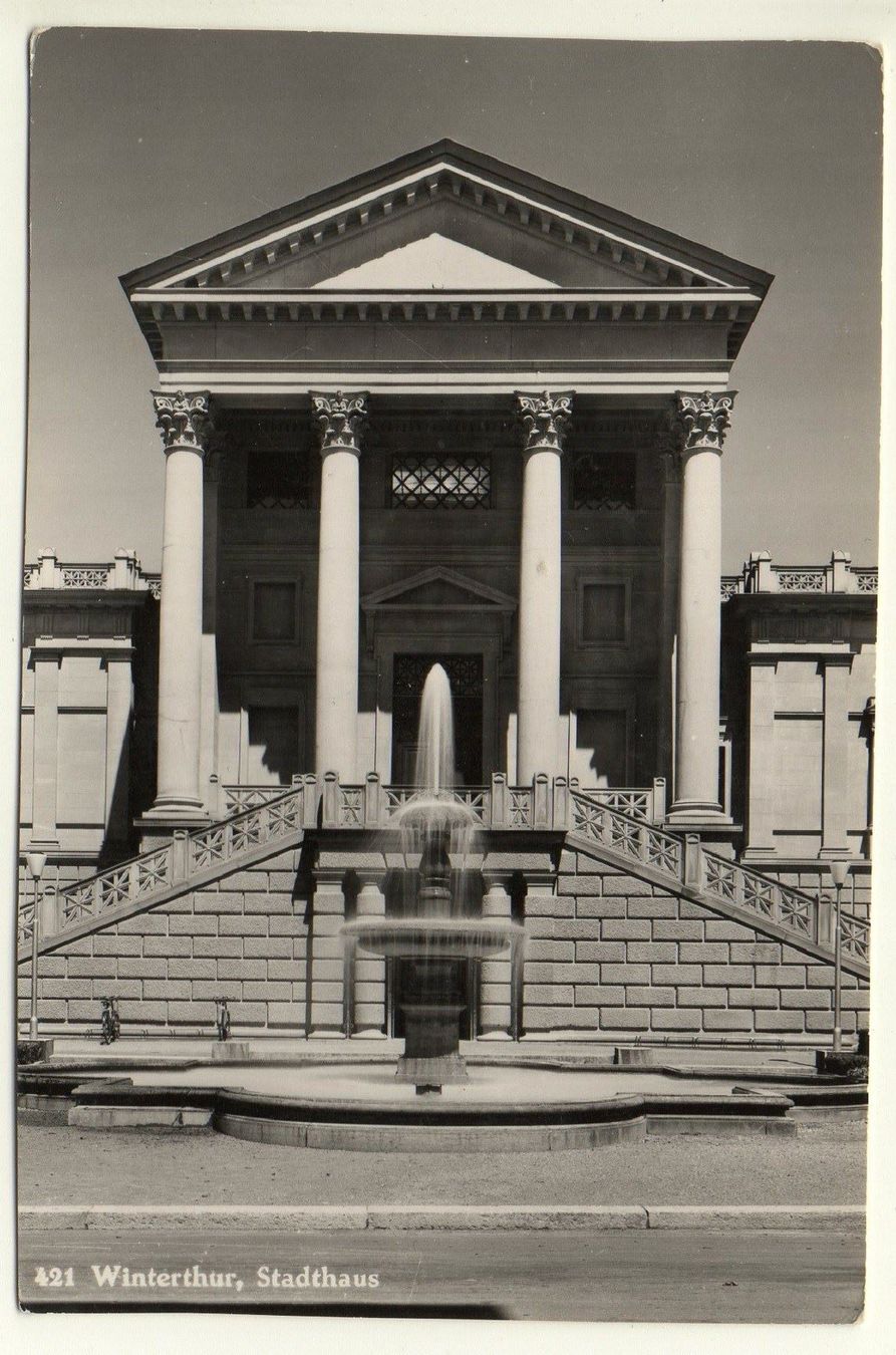 Cartoline postali: WINTERTHUR Stadthaus – Nuovo (secondo la descrizione) da Jona venduto da philajona