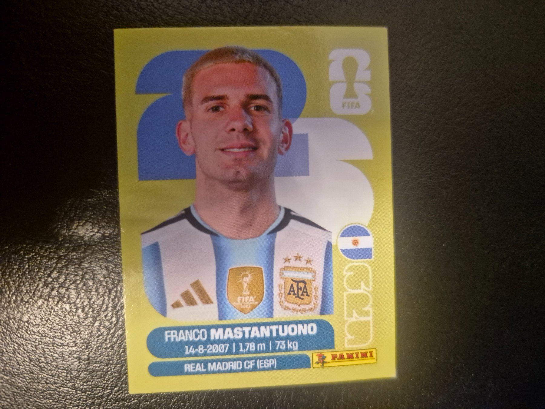 Panini Carte collezionabili: Panini WM 26 ARG 15 – Nuovo (secondo la descrizione) da Rorschacherberg venduto da AJ3108