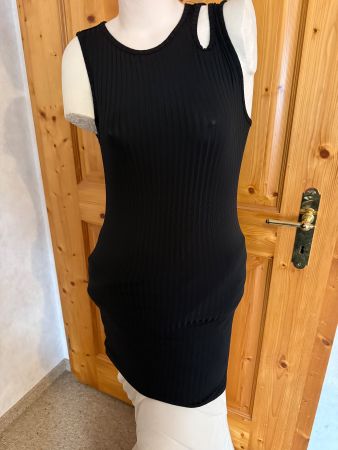 Schwarzes Sommerkleid Chicoree Gr. S 36/38 Top Zustand