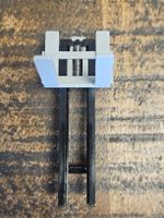 lego 4518ac01 Black Vehicle, Forklift Wide 1 x 2 Hinge Plate