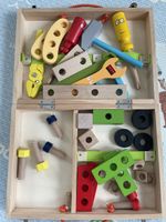 Wooden Toy Tool Box Set 35pcs Kids Children 3+