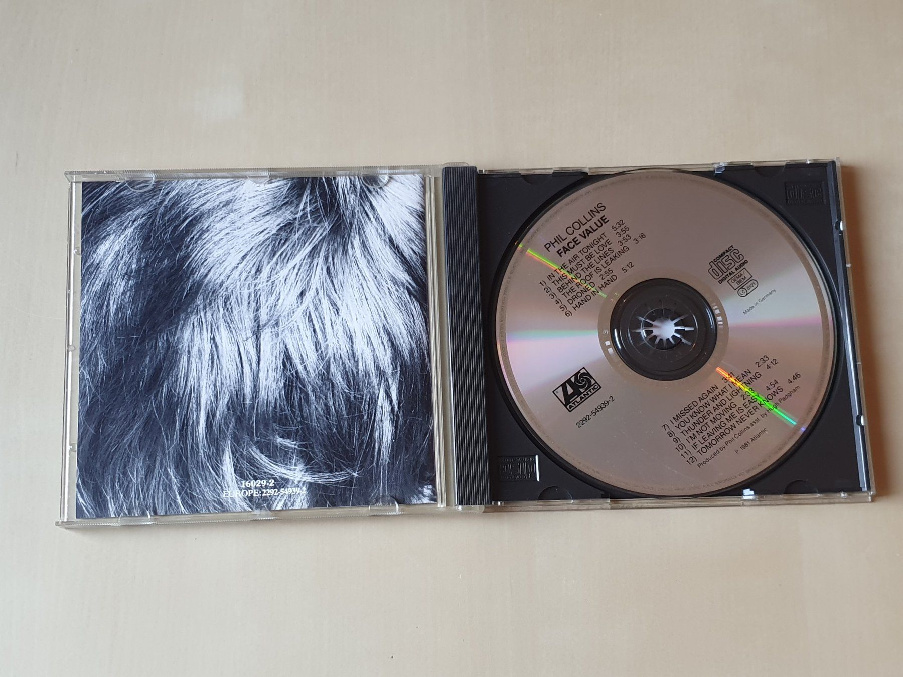 CDs: Phil Collins Face Value – D'occasion à Stansstad par collectorsshop 2