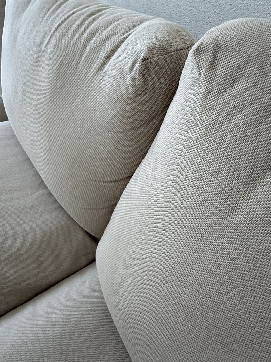 Ikea Divani: Sofa 3-Sitzer beige mit Fusshocker – Nuovo (secondo la descrizione) da Wohlen AG venduto da ann_t8wv 1