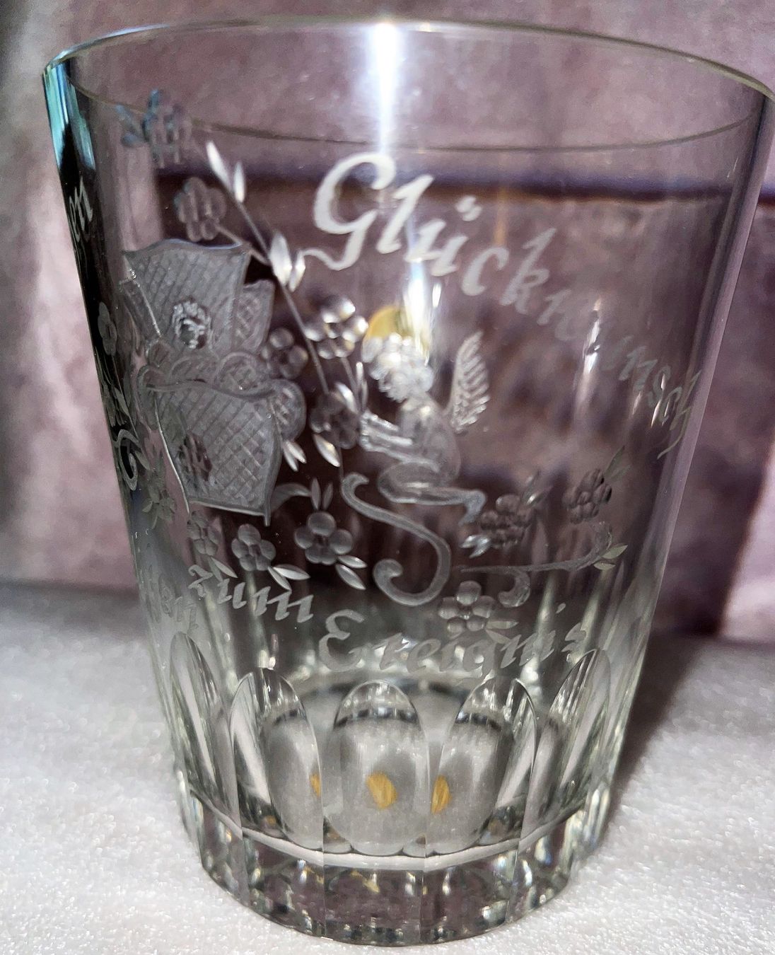 Verres: Taufbecher aus Kristallglas – Neuf (Voir description) à Lutzenberg par Truhe