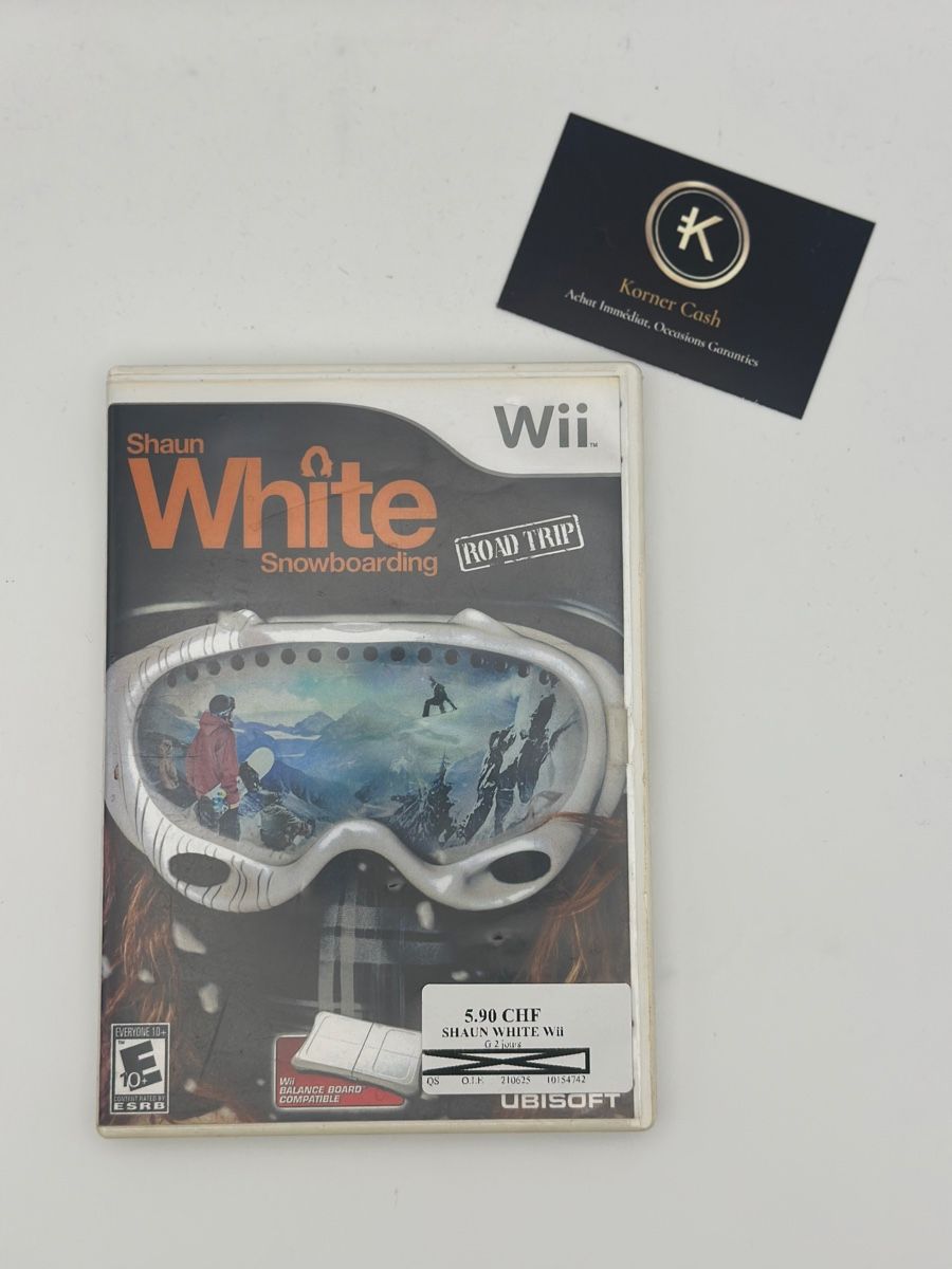 Nintendo Spiele: Shaun White Snowboarding Road Trip  – Gebraucht aus Lausanne von Korner-Cash