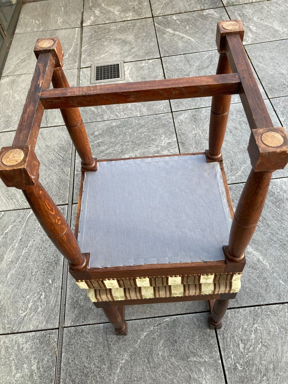 Hocker: Vintage-Hocker – Gebraucht aus Steffisburg von Erich052 3