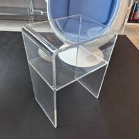 Plexiglas Beistelltisch Acryl Regal mit 2 Ablagen