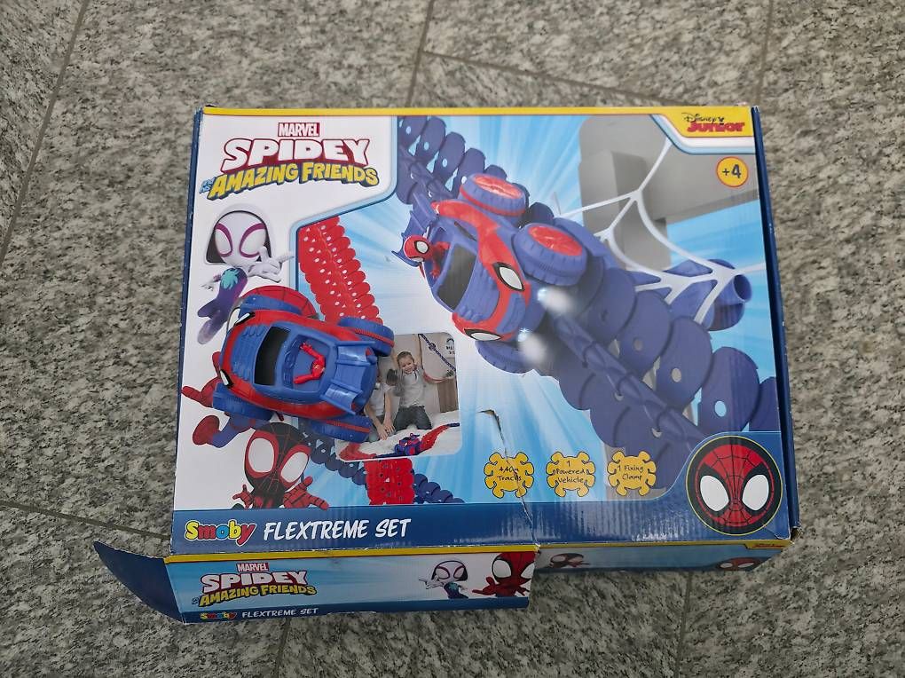 Smoby Piste: Spidey amazing friends Rennbahn - Smoby Flextreme – Usato da Oberembrach venduto da Rufi74